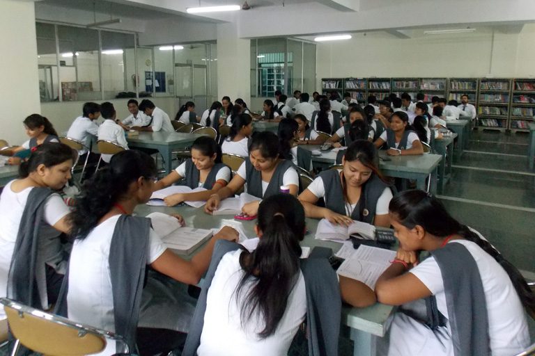 The library at the college complies with the requirement of the syllabus with open access system and is fully equipped to provide services to the faculty and the students. The library has 1240 no of titles and 4021 of volumes apart from 20 encyclopedias, 20 journals, sufficient number of magazines and newspapers along with reading room capacity of 100 readers. It shall be the Endeavour of the library to constantly upgrade itself with latest books and periodicals to keep abreast with the advancement in the field of education. The facility of xerographic has been provided for the benefit of the readers in the library premises.